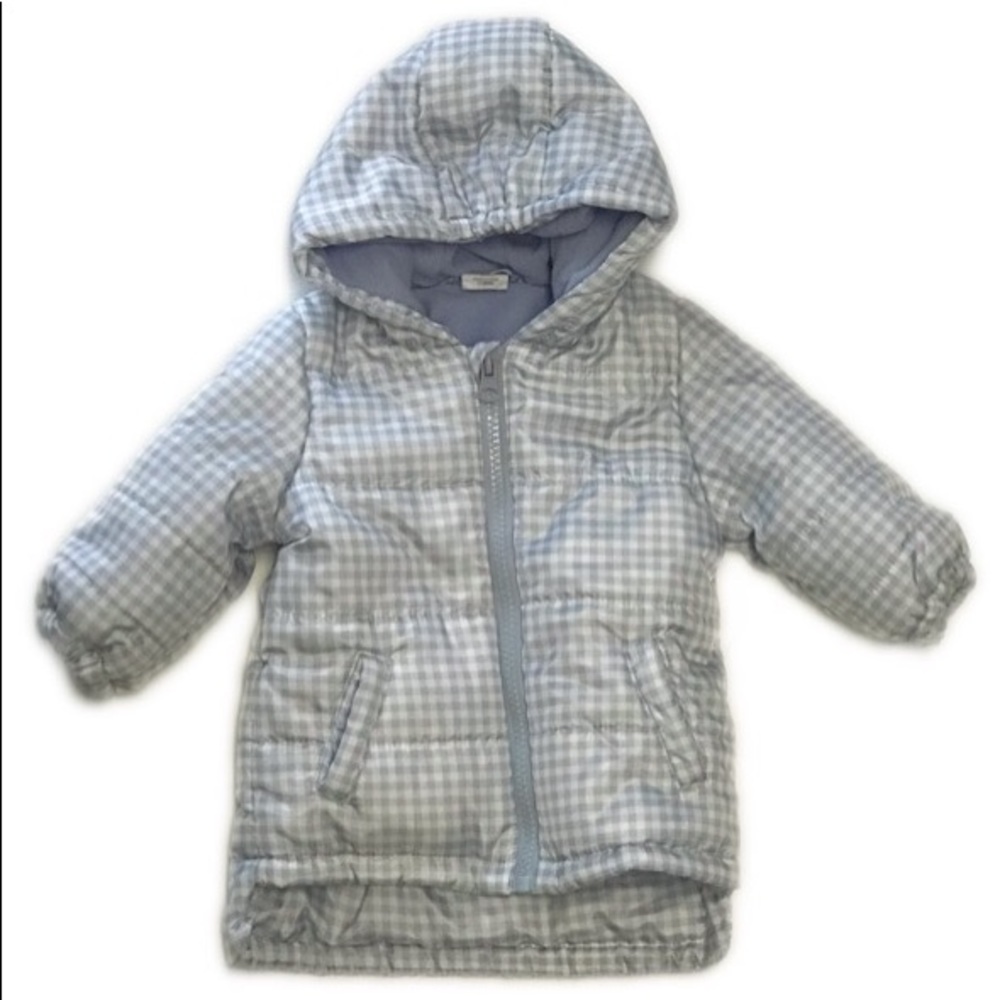 Starting out Gingham puffer Jacket
